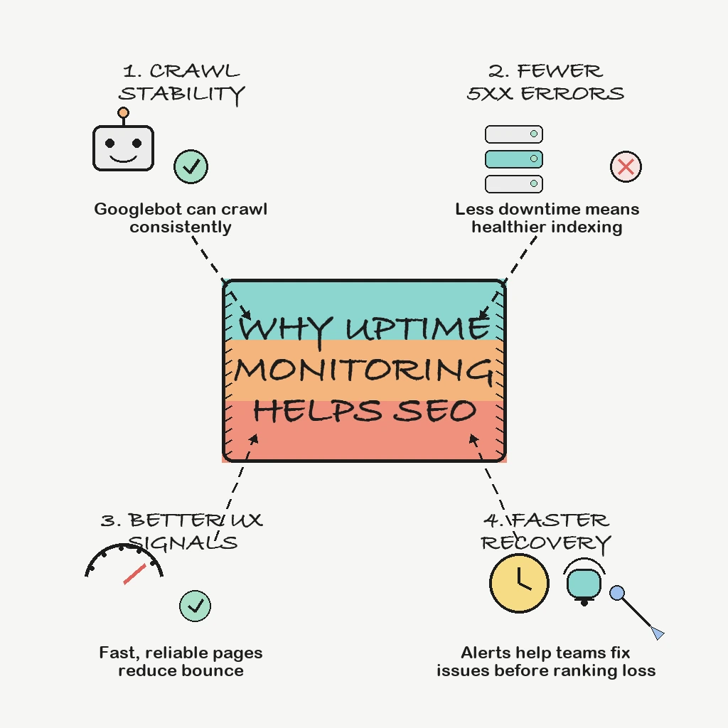 Why Uptime Monitoring Is Important for SEO (and How It Helps Rankings)